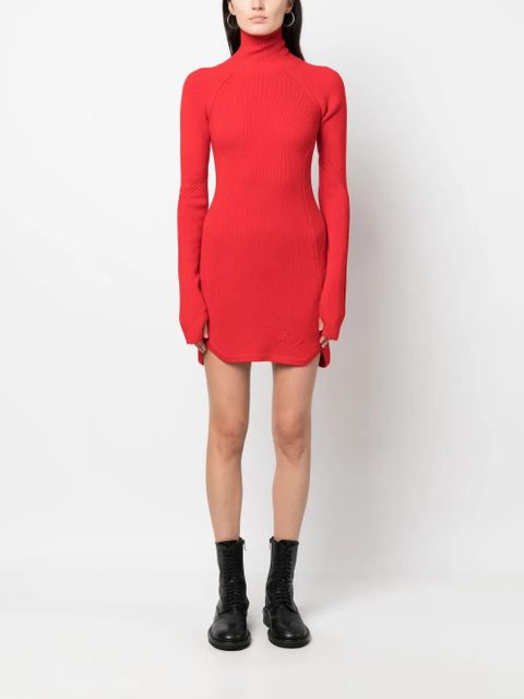 Zadig&Voltaire Viky wool minidress - Red