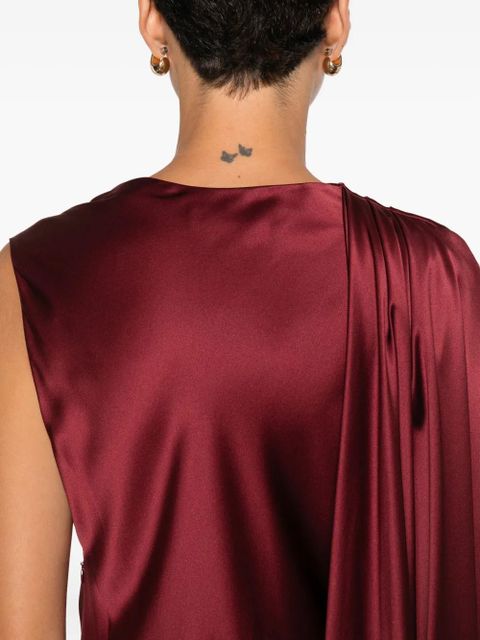 Max Mara silk dress - Red