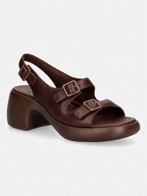 Camper sandały na wysokim obcasie skórzane Thelma Sandal - zdjęcie produktu nr 2