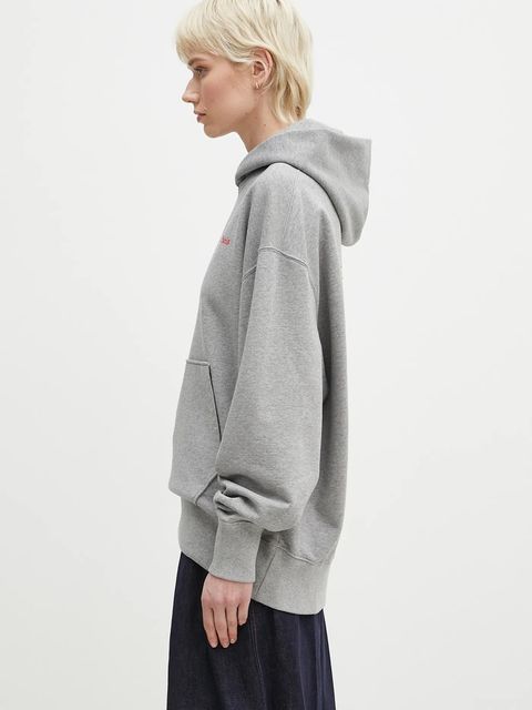 Kenzo bluza bawełniana x Verdy kolor szary z aplikacją FF58SW2404MF.94