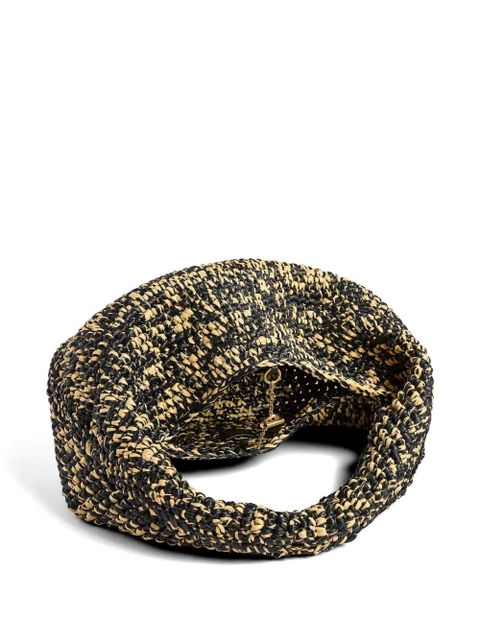 KHAITE logo-motif shoulder bag - Black - zdjęcie produktu nr 2