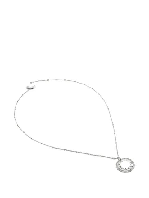 Monica Vinader infinity ring necklace - Silver - zdjęcie produktu nr 1