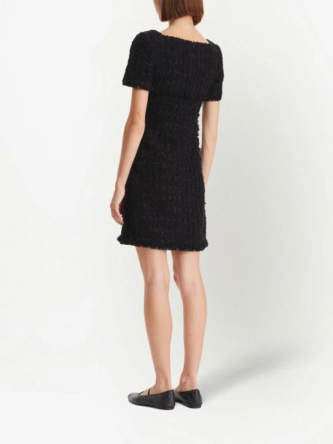 Tory Burch Tinsel tweed mini dress - Black