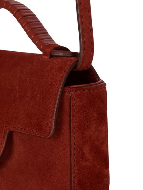 Balmain mini B-Buzz twisted-handle tote bag - Red - zdjęcie produktu nr 2