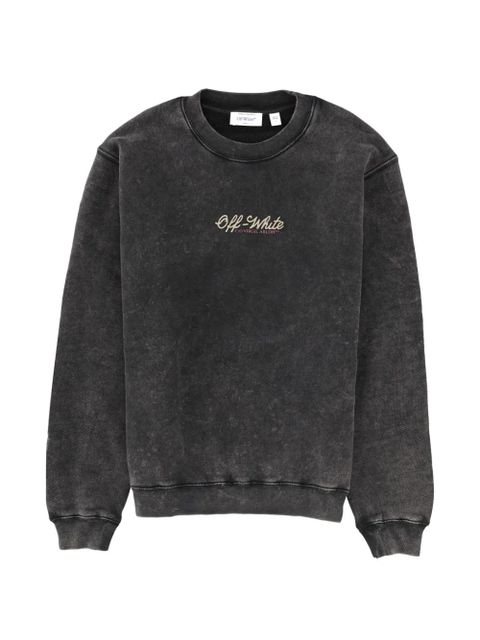 Off-White crew-neck sweatshirt - Black - zdjęcie produktu nr 1