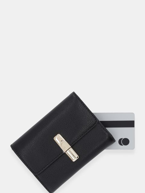 Furla portfel skórzany damski kolor czarny WP00564 ARE000 O6000