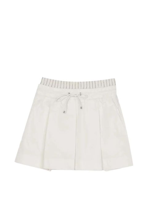 3.1 Phillip Lim drawstring-detail mini skirt - Neutrals - zdjęcie produktu nr 1