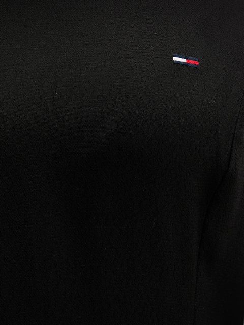 Tommy Jeans sukienka kolor czarny mini rozkloszowana DW0DW21916