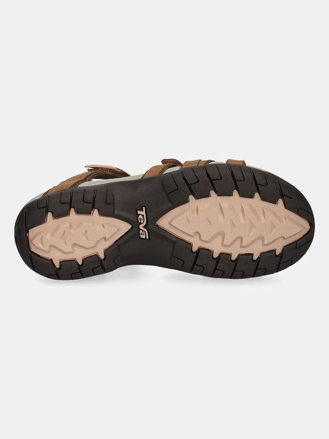 Teva sandały Tirra Leather damskie kolor brązowy 4177-HYBR