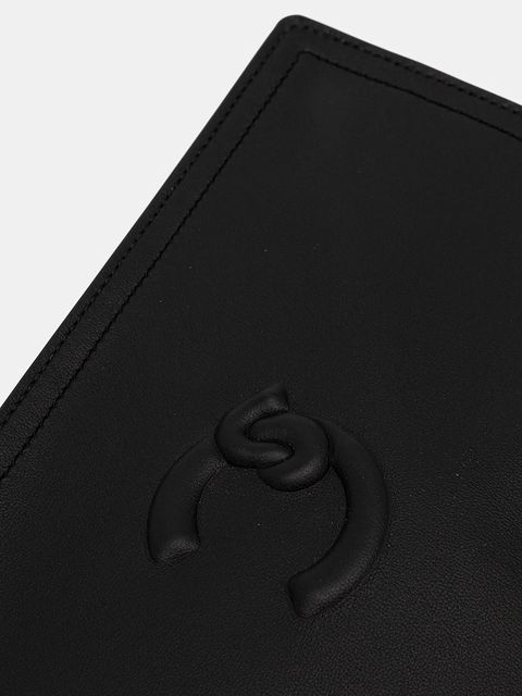 Coccinelle torebka skórzana kolor czarny E1 SS5 11 02 01