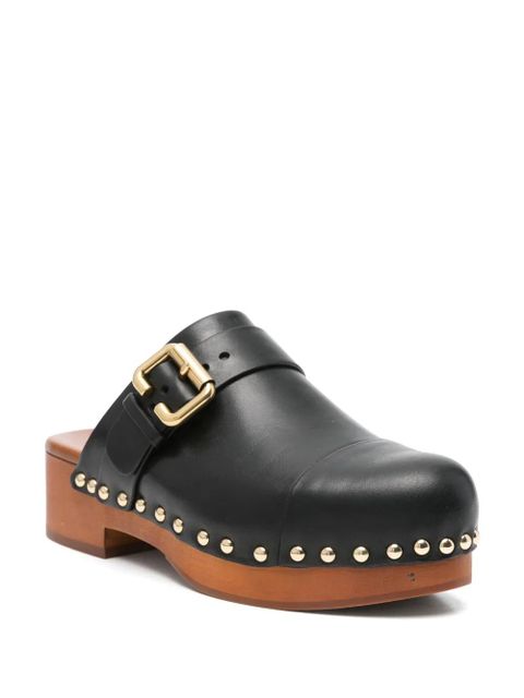 Chloé 40mm Jeanette mules - Black - zdjęcie produktu nr 2