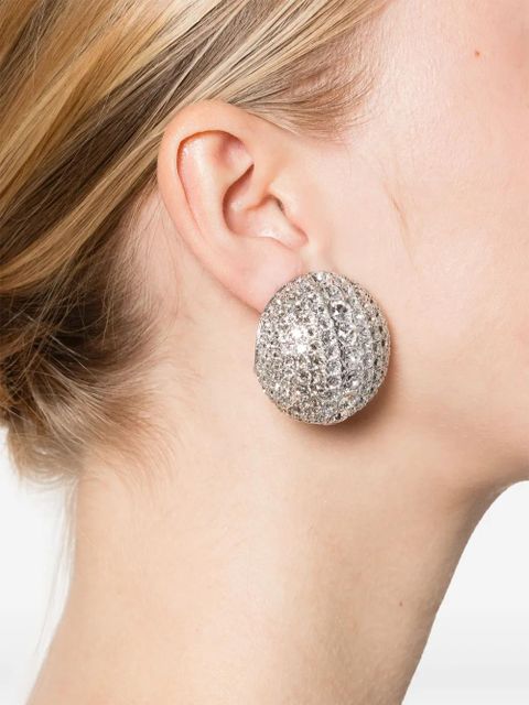 Swarovski Sublima clip-on earrings - Silver - zdjęcie produktu nr 2