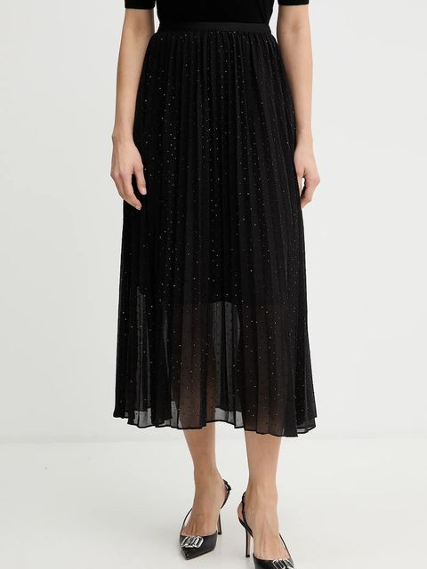 Morgan spódnica kolor czarny maxi rozkloszowana JRILOX - zdjęcie produktu nr 1