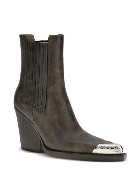 Paris Texas 100mm Dallas cowboy boots - Black