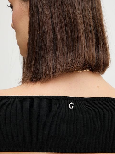 Guess sukienka KATIYA kolor czarny mini dopasowana W5BK80 Z4222