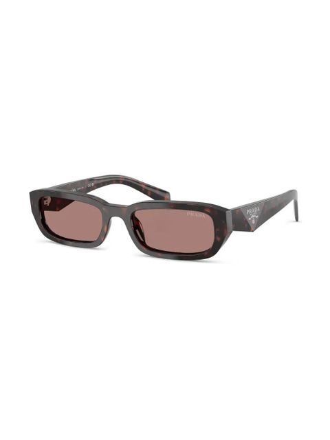 Prada Eyewear rectangle-frame sunglasses - Brown - zdjęcie produktu nr 2