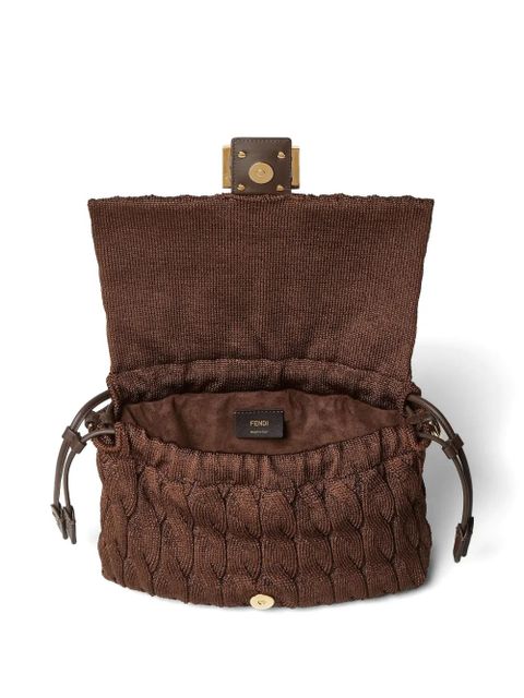 FENDI medium Mamma Baguette shoulder bag - Brown
