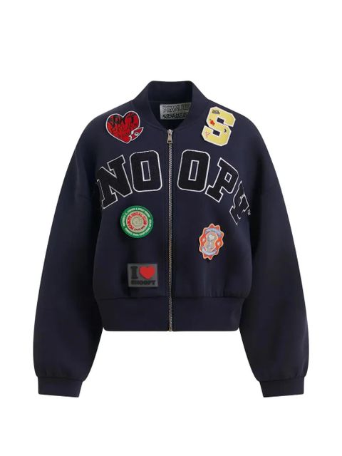 Essentiel Antwerp Snoopy bomber jacket - Blue - zdjęcie produktu nr 1