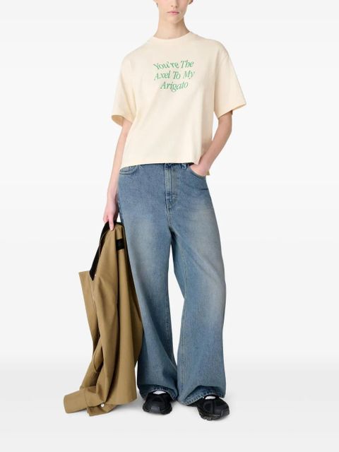 Axel Arigato My Axel T-Shirt - Neutrals - zdjęcie produktu nr 2