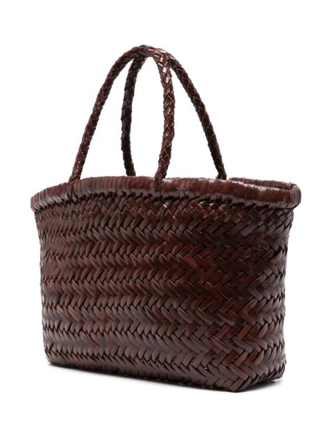DRAGON DIFFUSION Mini Flat Gora tote bag - Brown