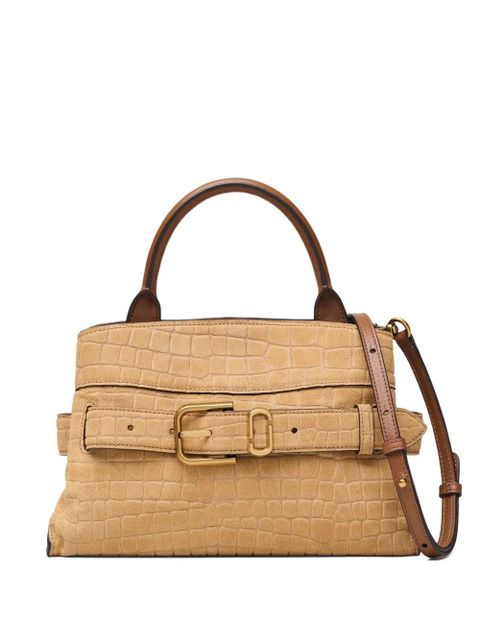 Marc Jacobs small The Suede Croc Dakota tote bag - Brown - zdjęcie produktu nr 1