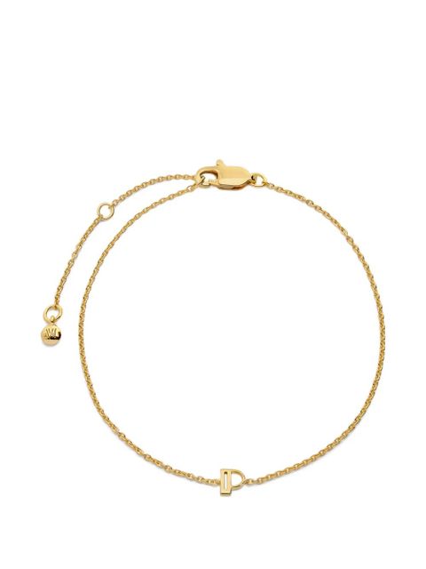Monica Vinader Initial P chain bracelet - Gold - zdjęcie produktu nr 2