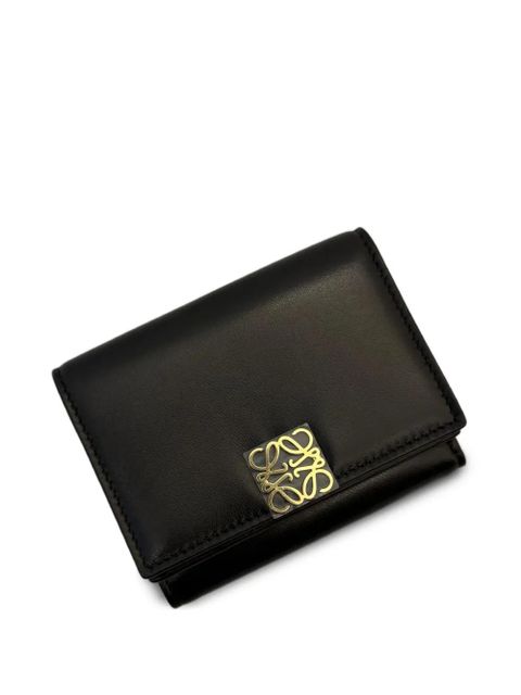 LOEWE Anagram leather wallet - Black - zdjęcie produktu nr 2