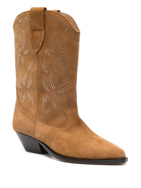 ISABEL MARANT 40mm Duerto boots - Brown