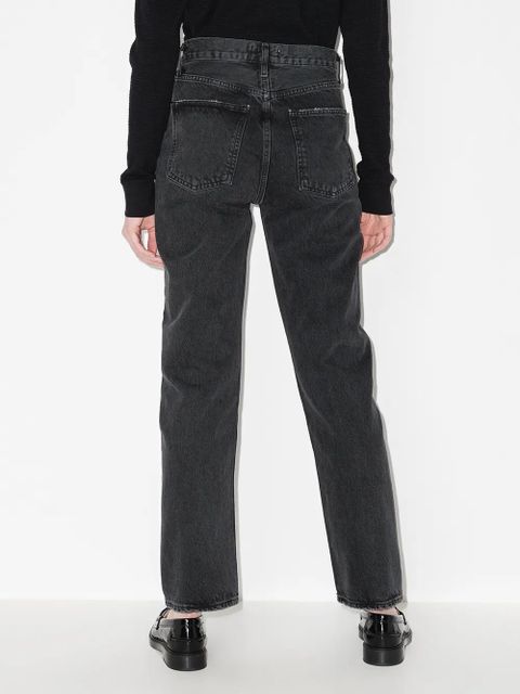 AGOLDE '90s Pinch Waist straight-leg jeans - Black