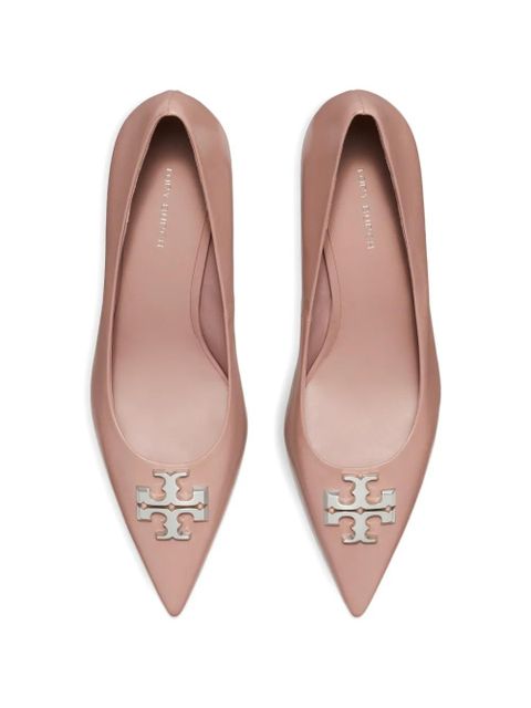 Tory Burch Eleanor logo-detail pumps - Pink