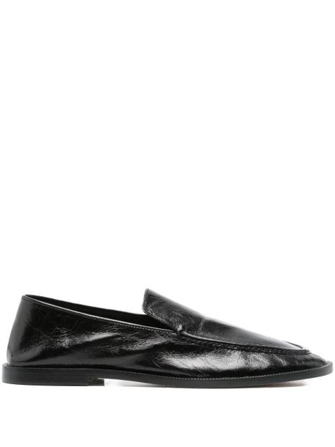 Alysi leather loafers - Black - zdjęcie produktu nr 1