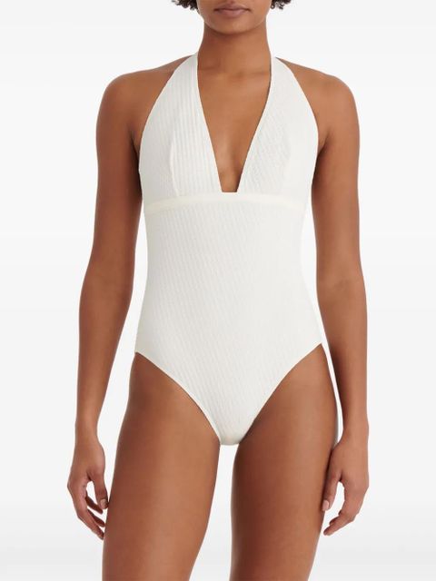 ERES Paillette swimsuit - White