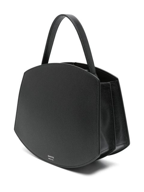 Savette leather tote bag - Black - zdjęcie produktu nr 2