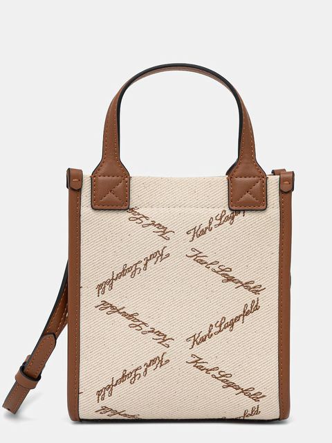 Karl Lagerfeld torebka crossbody damska bawełniana K/VILLE - zdjęcie produktu nr 2