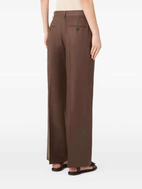 Weekend Max Mara button trousers - Brown