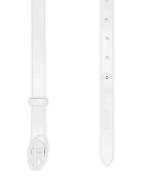Diesel B-PLAY 15 leather belt - White - zdjęcie produktu nr 2