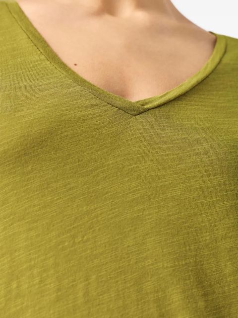 American Vintage Jacksonville V-neck T-shirt - Green