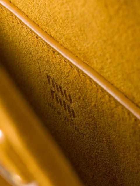 Miu Miu tassel leather tote bag - Yellow