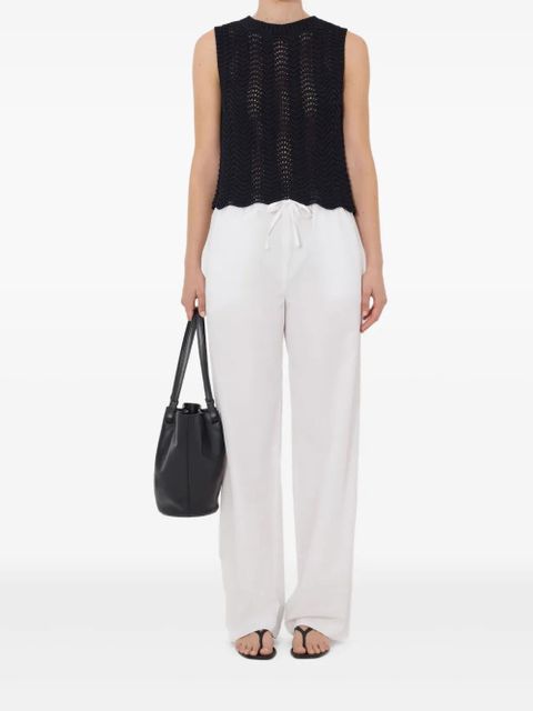 LouLou de Saison Vittoria crochet vest - Black - zdjęcie produktu nr 2