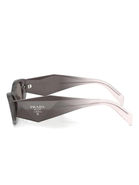 Prada Eyewear Symbole cat-eye sunglasses - Grey - zdjęcie produktu nr 2