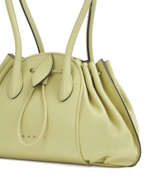 Marni supple leather shopper - Green