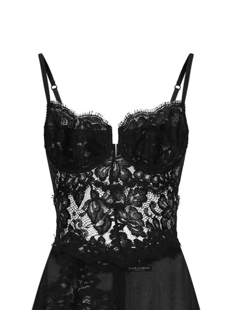 Dolce & Gabbana chantilly lace dress - Black - zdjęcie produktu nr 2