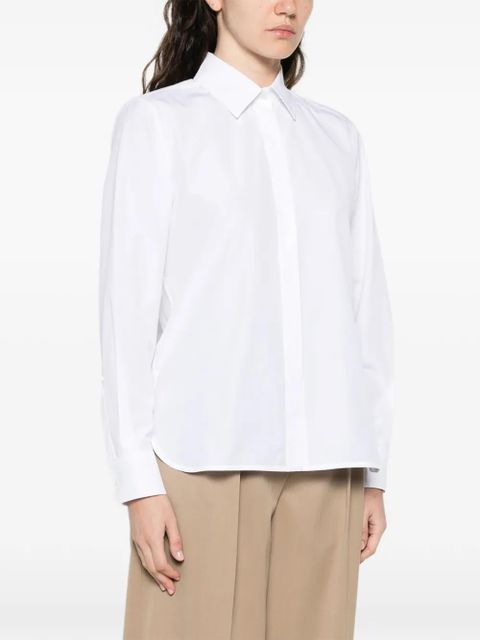Max Mara Maroso collared cotton shirt - White