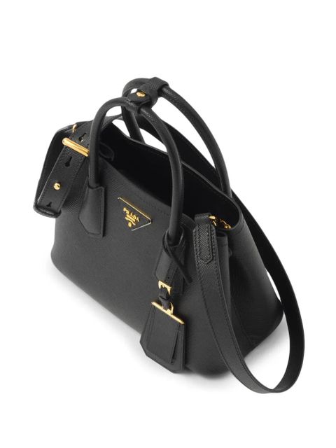 Prada Double Saffiano leather tote bag - Black