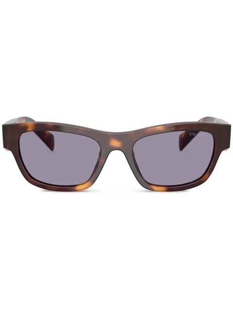 Prada Eyewear tortoiseshell-effect sunglasses - Brown - zdjęcie produktu nr 1