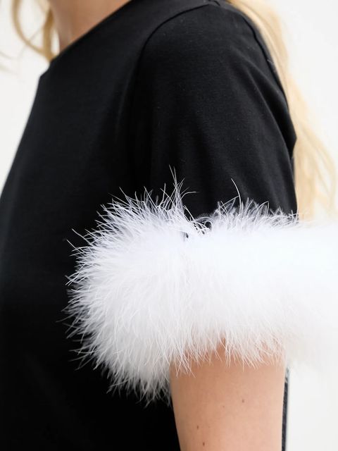 The Sleeper t-shirt damski kolor czarny SLTS08P002F