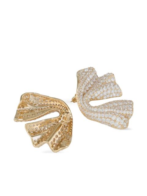 Ferragamo Drape earrings - Gold