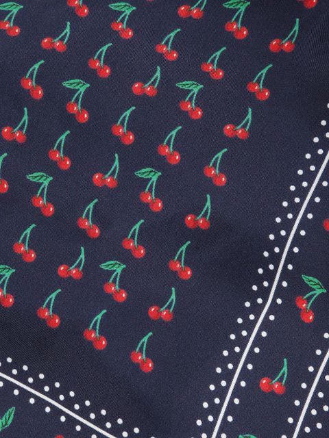 Valentino Garavani Cherryfic scarf - Blue