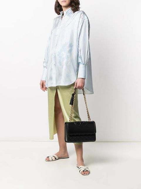 Tory Burch Fleming convertible shoulder bag - Black