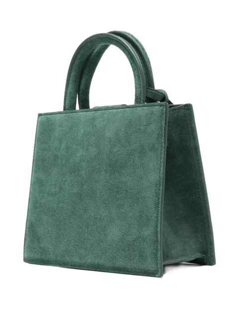 MC2 Saint Barth mini suede tote bag - Green